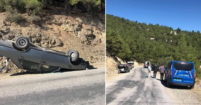 Birlikte gezmeye giden aileler kaza geçirdi: 4 yaralı