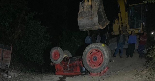 Bursa&#039;da traktörün altında kalarak feci şekilde can verdi