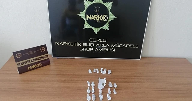 Çorlu’da uyuşturucu operasyonu 5 gözaltı