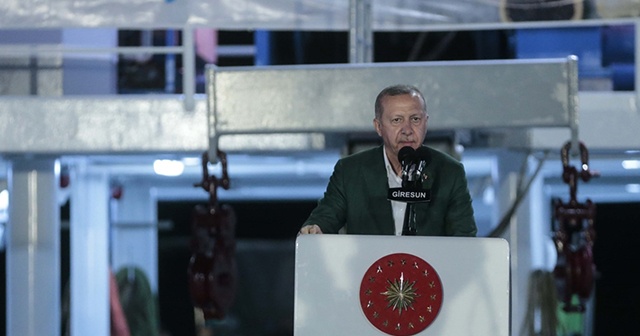 Cumhurbaşkanı Erdoğan: Akdeniz ve Ege&#039;de korsanlığa asla &#039;eyvallah&#039; etmeyiz