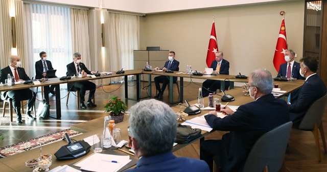 Cumhurbaşkanı Erdoğan, Bitlis&#039;te bölge valileriyle toplantı yaptı