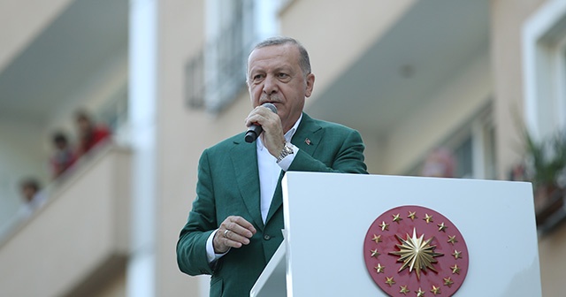 Cumhurbaşkanı Erdoğan: Giresun&#039;a 73,5 milyon lira ödenek gönderildi