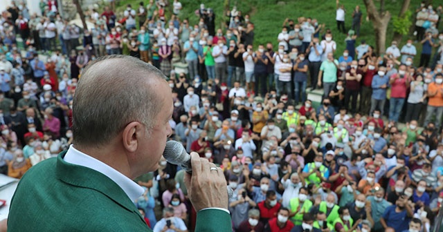 Cumhurbaşkanı Erdoğan: Giresun&#039;un Doğankent ilçesine doğal gaz temin edilecek