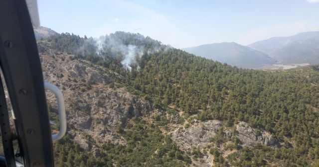 Denizli’deki orman yangını kontrol altına alındı