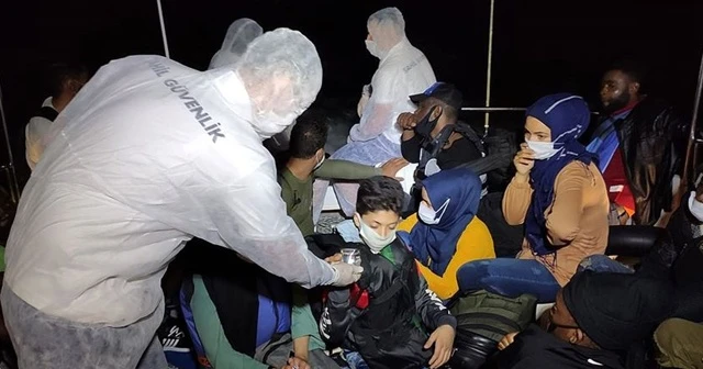 Didim, Kuşadası ve Bodrum açıklarında 51 sığınmacı kurtarıldı