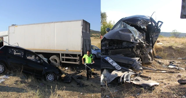 Diyarbakır'da bayram dönüşü feci kaza: 1 ölü, 5 yaralı