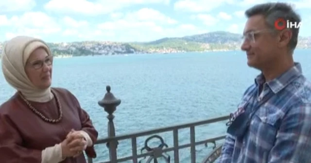 Emine Erdoğan, Hint sinemasının ünlü aktörü Aamir Khan'ı kabul etti
