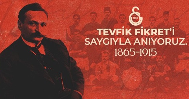 Galatasaray'dan Tevfik Fikret için anma mesajı