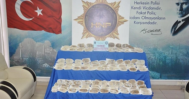 Hatay’da 47 kilogram esrar ele geçirildi