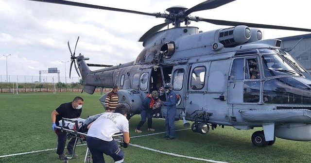 Hava Kuvvetleri Komutanlığından Giresun&#039;daki arama kurtarma faaliyetlerine destek