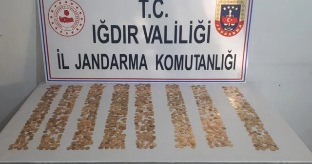 Iğdır&#039;da tarihi eser kaçakçılığı: 2 gözaltı