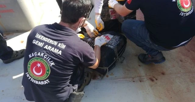 İskenderun’da 72 kilo 563 gram kokain ele geçirildi