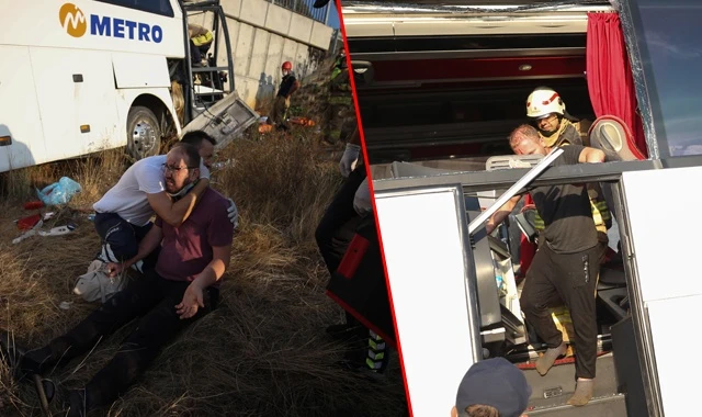 İstanbul&#039;da yolcu otobüsü kaza yaptı, çok sayıda ölü ve yaralı var