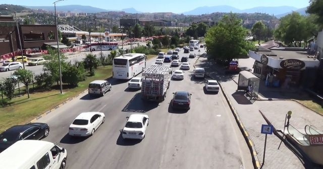 Karabük’te bayram dönüşü yoğunluğu