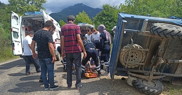 Kastamonu'da patpat kazası: 2 yaralı