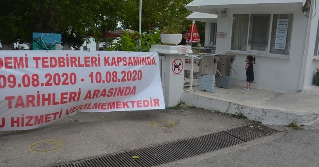 Kovid-19 tesis kapattırdı