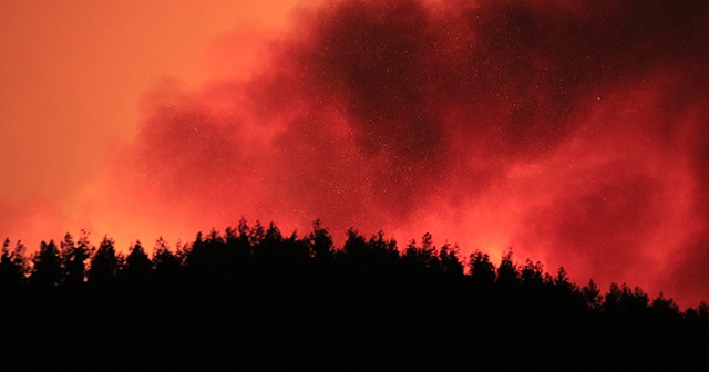 Kozan’daki orman yangını söndürülemiyor, mahalleler boşaltıldı