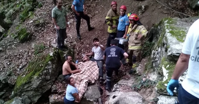 Mağarada nefes kesen kurtarma