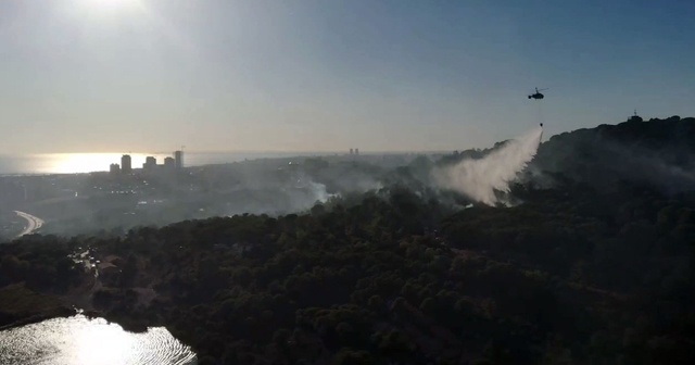 Maltepe&#039;deki yangın kontrol altına alındı