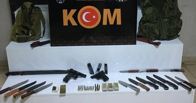 Motosiklet değil sanki cephanelik
