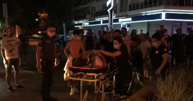 Motosiklet yayaya çarptı: 1 ağır yaralı