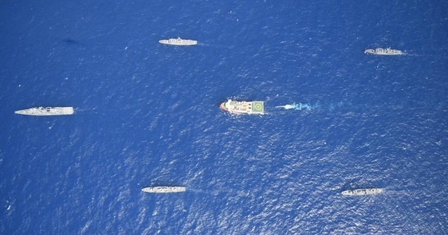 MSB: Oruç Reis gemisini Türk Deniz Kuvvetleri koruyor