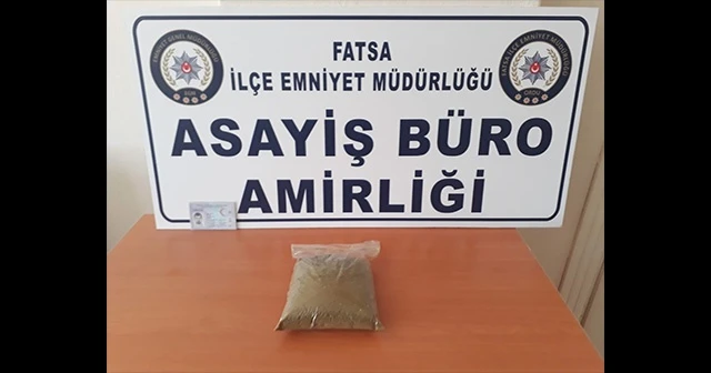 Ordu’da 320 gram bonzai ele geçirildi