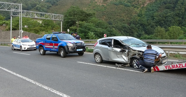 Ordu’da zincirleme trafik kazası: 2 yaralı