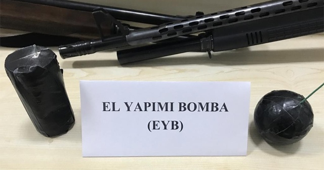 PKK operasyonunda el yapımı bomba, bomba malzemesi ve silah ele geçirildi