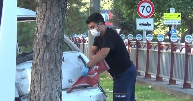 Sağlık çalışanının 'Türk bayrağı' hassasiyeti