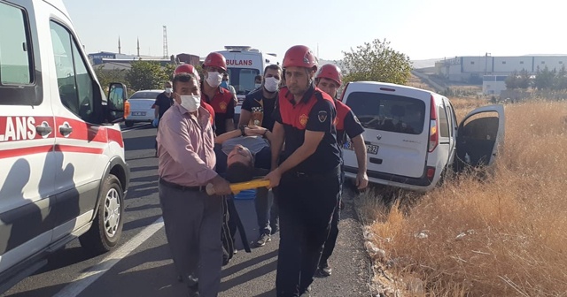 Şanlıurfa’da trafik kazası: 1 yaralı