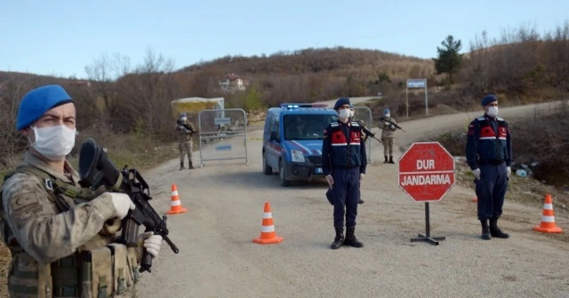 Sinop’ta bir köy karantinaya alındı