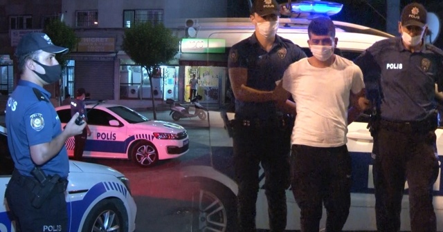 Şişli’de berbere giren bıçaklı soyguncu kıskıvrak yakalandı