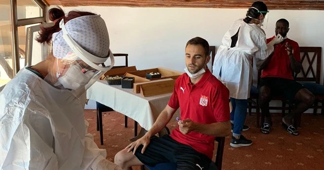 Sivasspor’a yeni sezon öncesi korona virüs testi yapıldı
