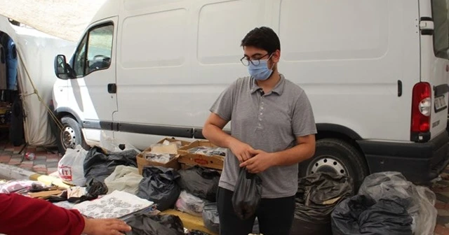 Tıp fakültesini kazandığını çalıştığı pazar tezgahında öğrendi