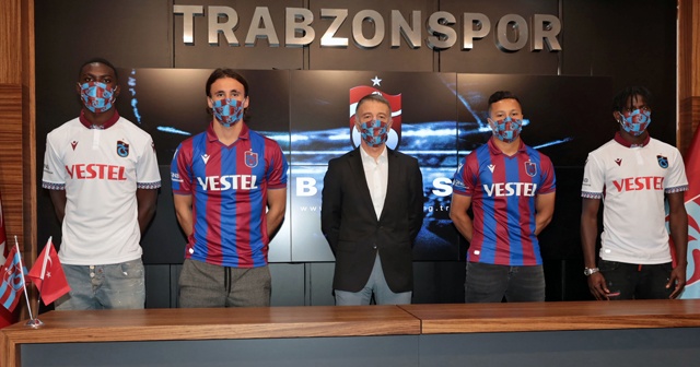 Trabzonspor'da 4 imza