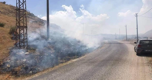 Trafo çıkan yangın korkuttu