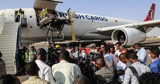 Türkiye&#039;den Kovid-19&#039;la mücadele için Sudan&#039;a tıbbi yardım