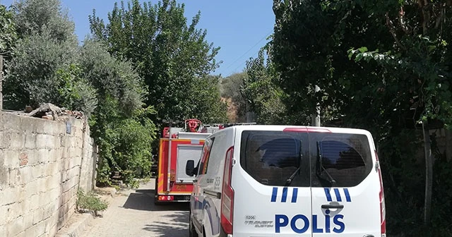 Yer ocağından çıkan kıvılcım paniğe neden oldu