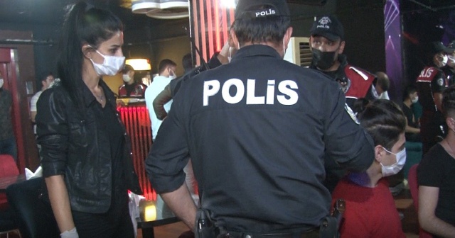 750 polisin katılımıyla koronavirüs denetimi