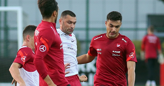 A Milli Takım, Macaristan maçı hazırlıklarını devam ettirdi