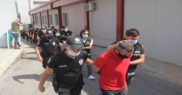 Adana&#039;da suç örgütüne 13 tutuklama