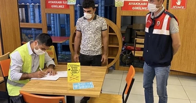 Ağrı'da karantina ihlaline 3 bin 150 lira para cezası kesildi