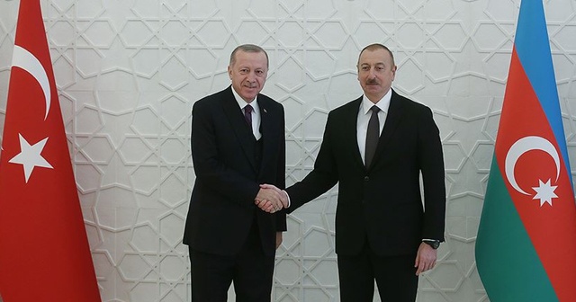 Aliyev&#039;den Cumhurbaşkanı Erdoğan&#039;a teşekkür