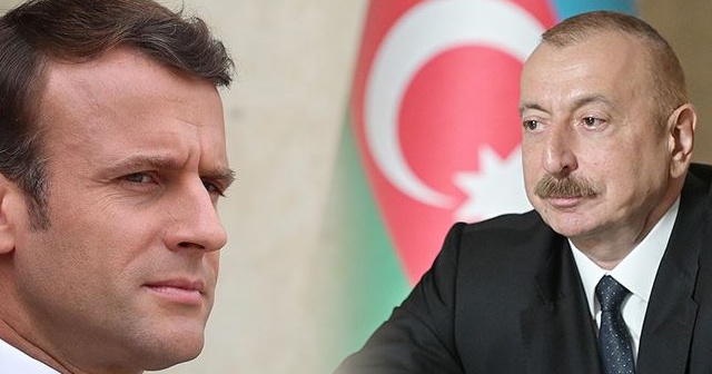 Aliyev ve Macron, telefonda görüştü