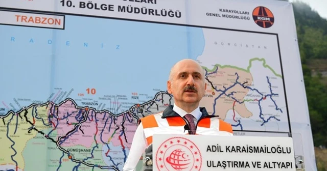 Bakan Adil Karaismailoğlu: “Zigana Tüneli inşaatının yüzde 70’i tamamlandı”