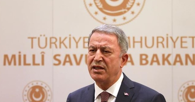 Bakan Akar: &#039;Türkiye, Doğu Akdeniz&#039;deki sorunların uluslararası hukuk yoluyla çözülmesinden yana&#039;