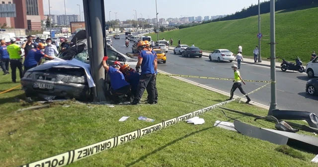 Bakırköy’de feci kaza kaza: 1 ölü