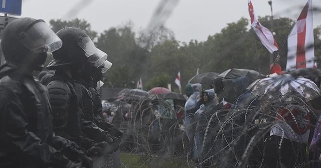 Belarus’ta protestolarda 250 gözaltı