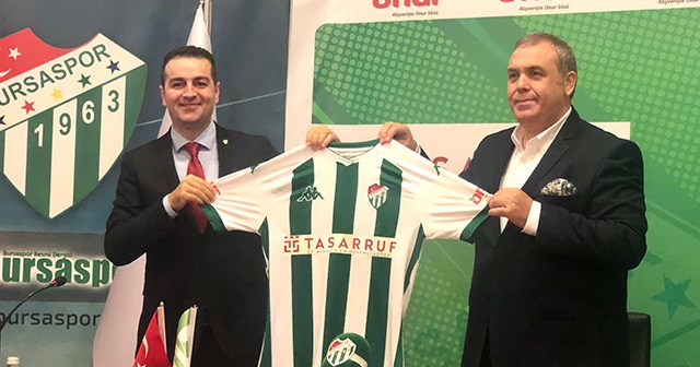 Bursaspor forma göğüs reklamı anlaşması yaptı